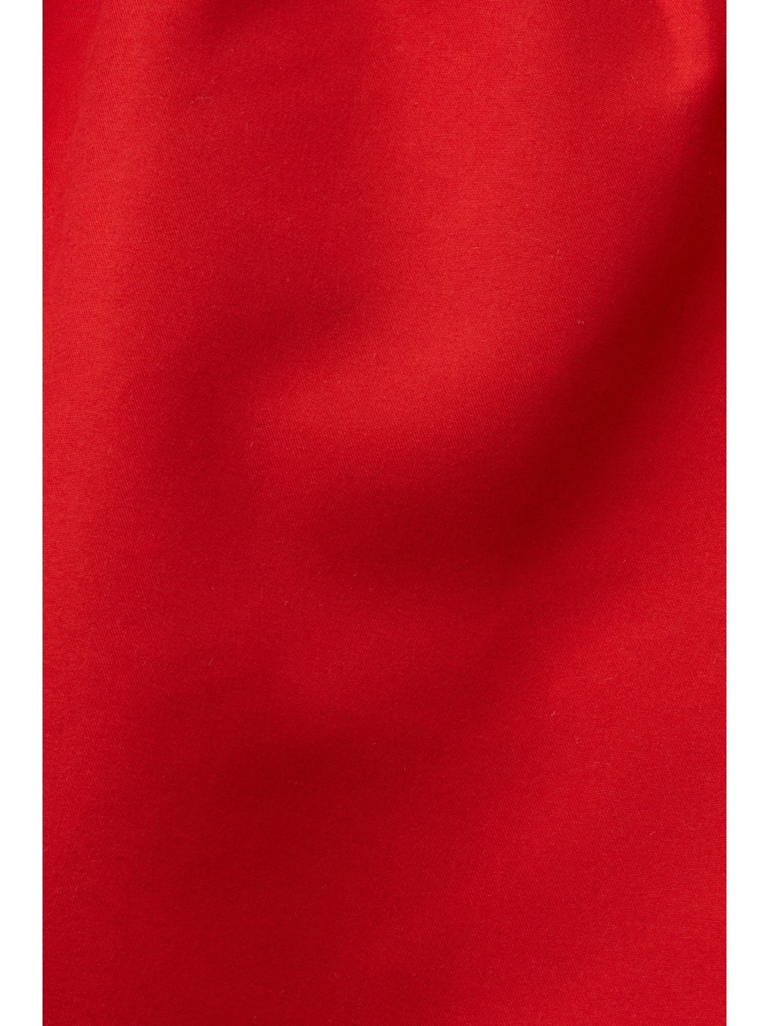 Esprit Strandshorts Bund Badeshorts RED elastischem ORANGE mit