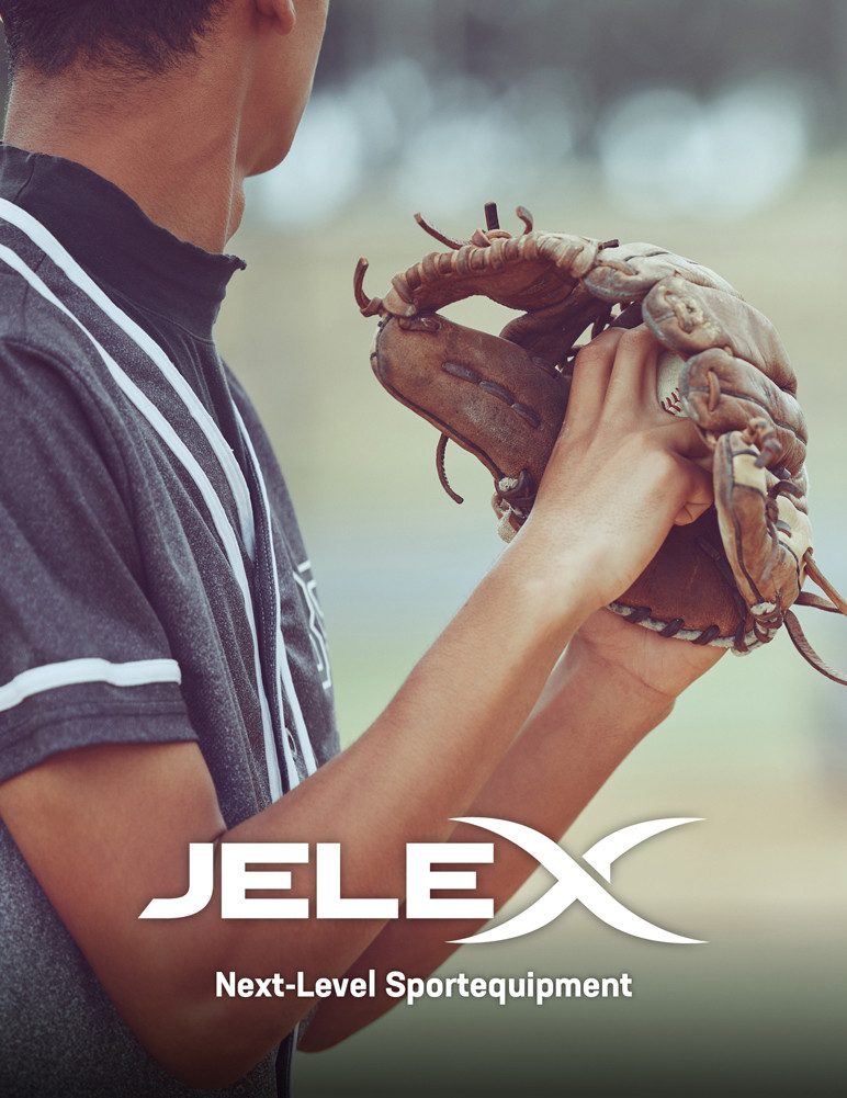 JELEX Baseball JELEX "Homerun" Baseball 9" mit Korkkern, entspricht der Standardgröße für Baseball-Bälle