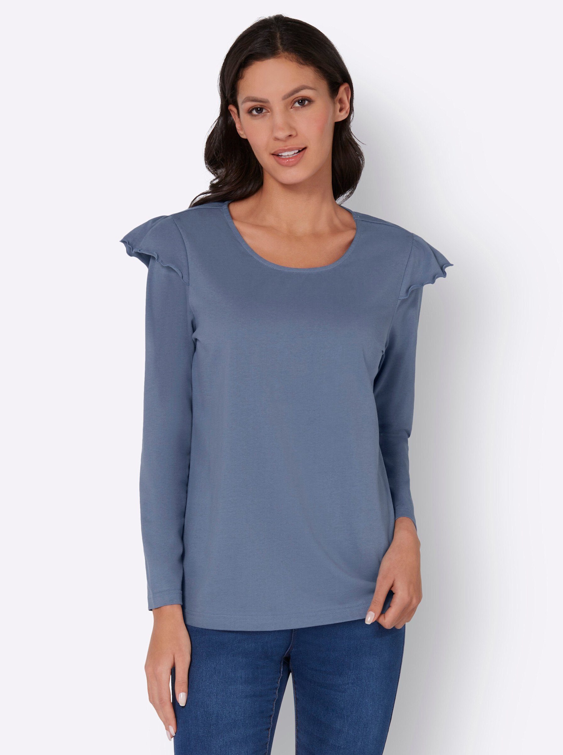 T-Shirt Langarm-Shirt Langarm