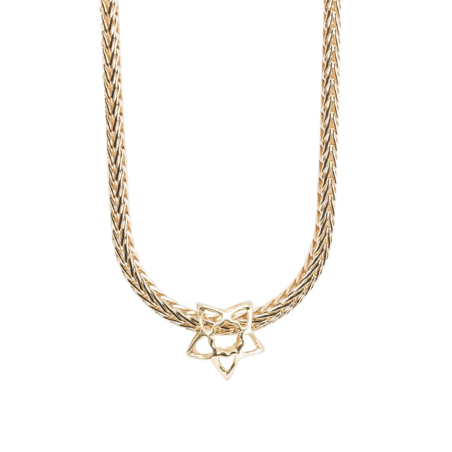 585, Gold Halskette Charm-Kette Trollbeads TAUNE-00002