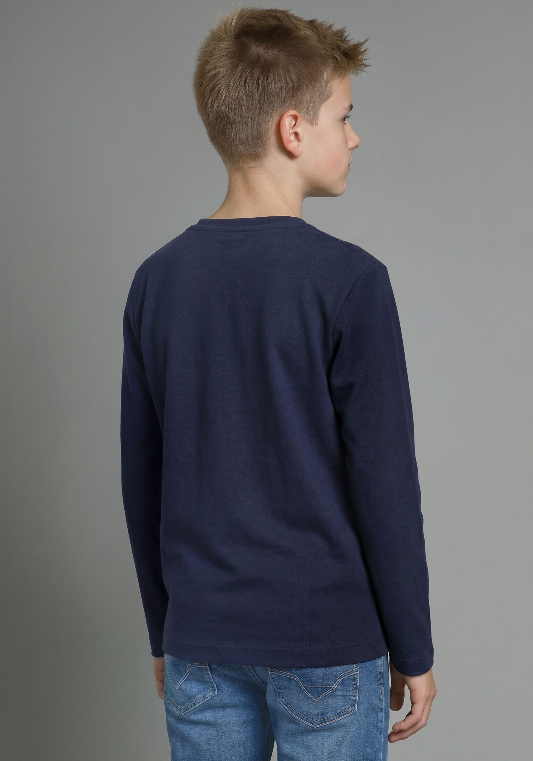 KIDSWORLD Langarmshirt Sprücheshirt: CHILLEN ist meine Superkraft Sprücheshirt im modischem Stil – Bild 3 von 5