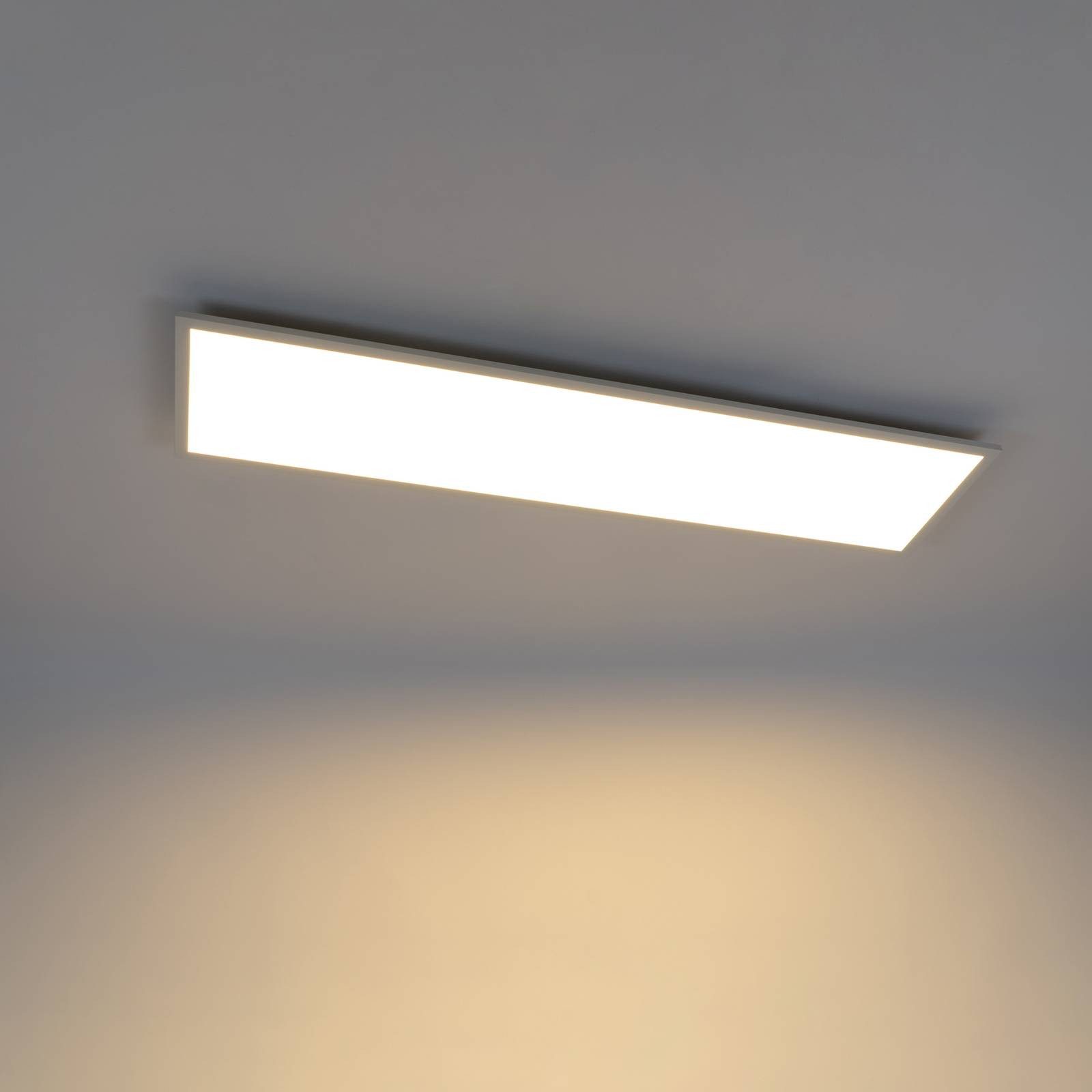 Lindby LED Panel Luay, Enthalten, LED 36 W gesamt, Farbwechsel warmweiß / tageslicht