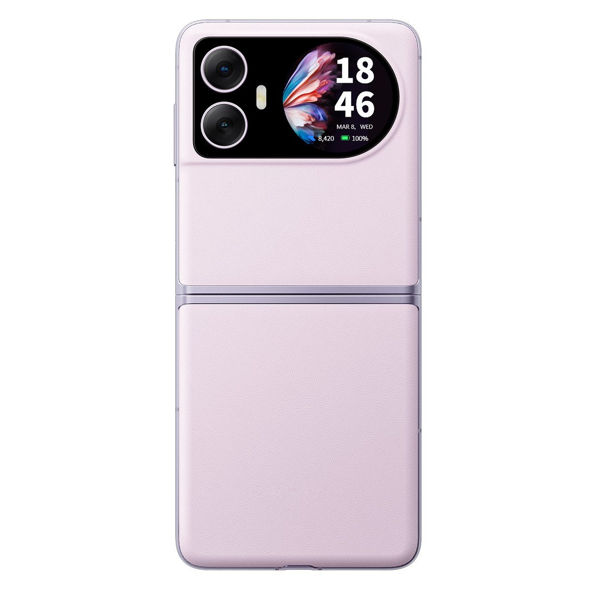 blackview Hero10 Flip Zwei Bildschirmen incl. 45W Ladegerät Smartphone (6,9 Zoll, 256 GB Speicherplatz, 108 MP Kamera, 6,9", 2.5K, 108MP, Helio G99, 12+256GB, 45W, NFC)