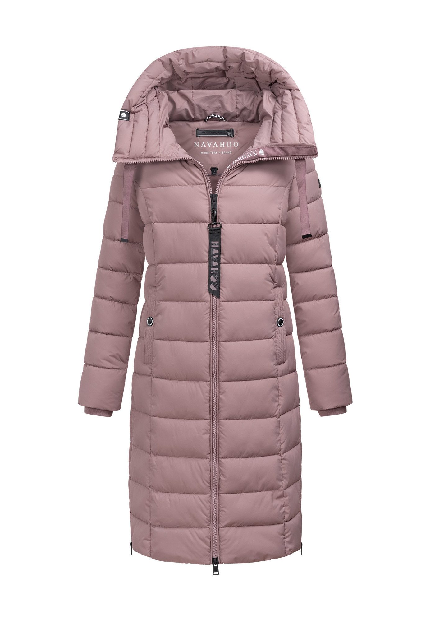 Navahoo Winterjacke Mondmaedchen Extra langer Schnitt mit seitlichen Schlitzen – Bild 5 von 5