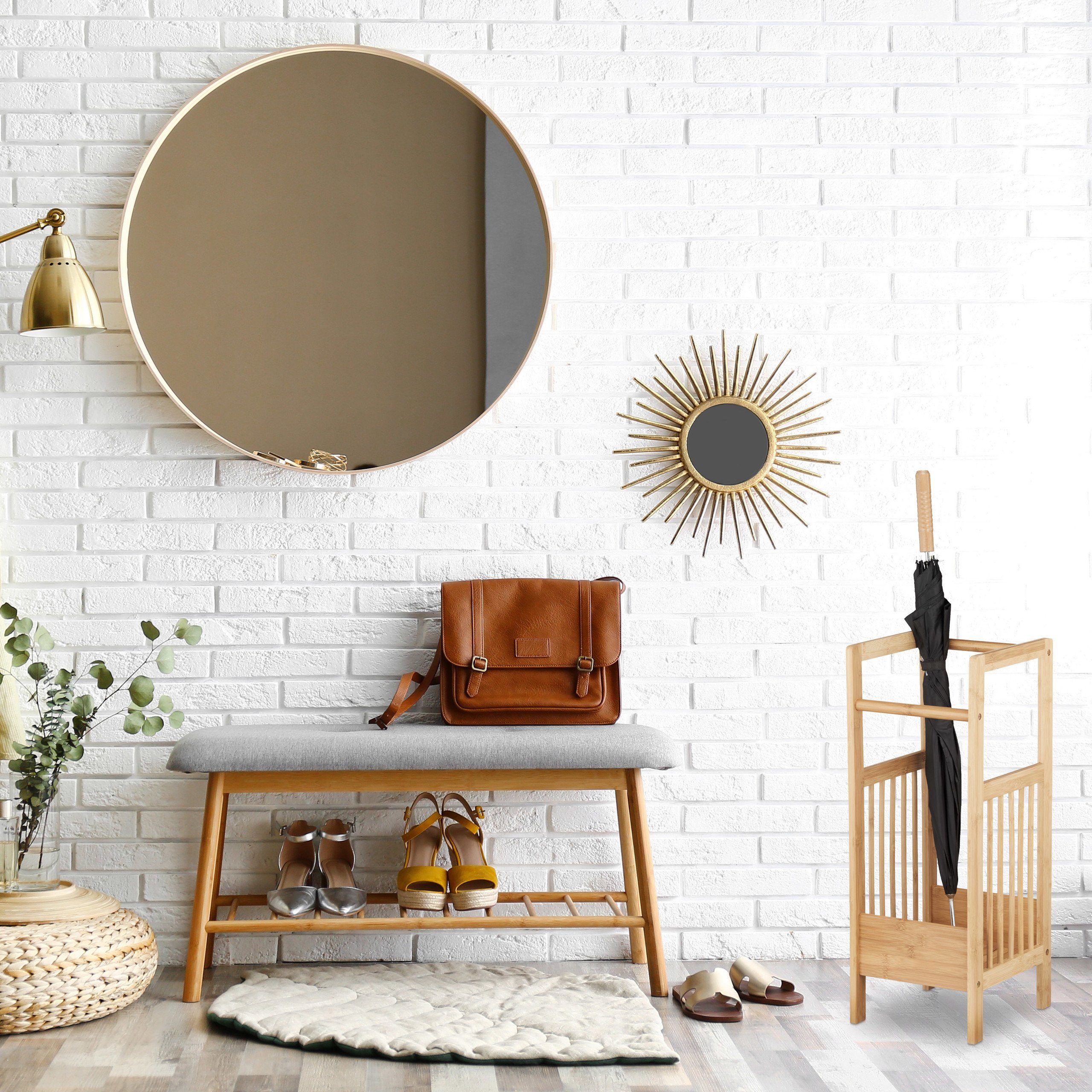 relaxdays Schirmständer Bambus günstig online kaufen