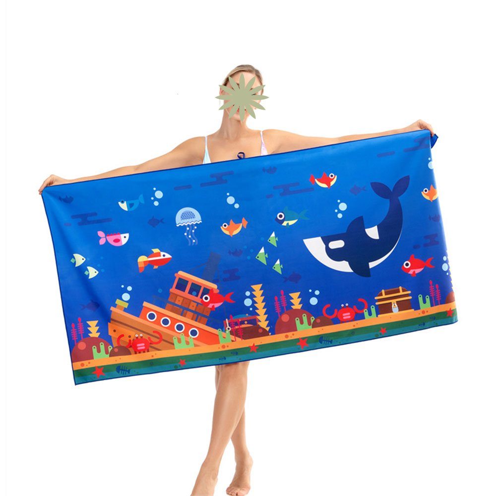 den cm Reisehandtuch, Strandtücher für Dekorative Strand, x 80 Perfekt Stran, 160