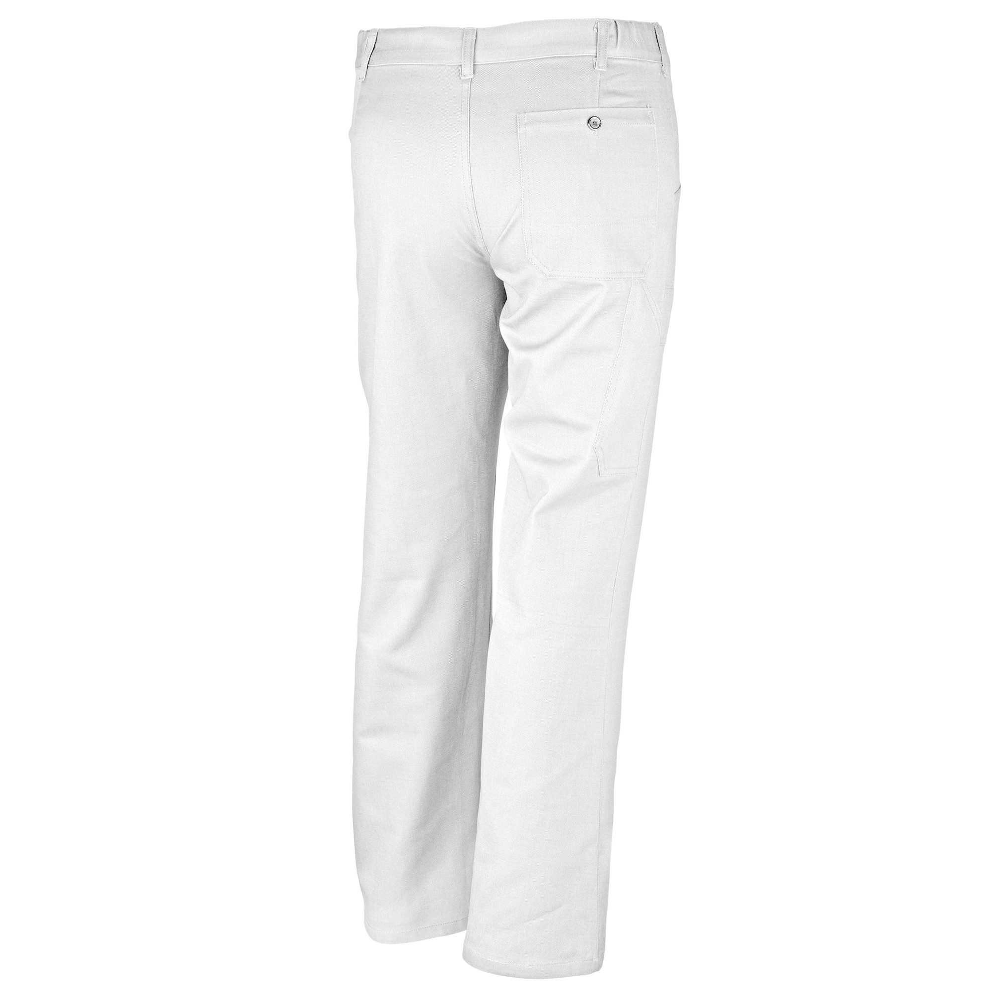 Qualitex Workwear Arbeitsbundhose classical Arbeitshose - BW 270 g - mit 4 Taschen aus reiner Baumwolle – Bild 2 von 3