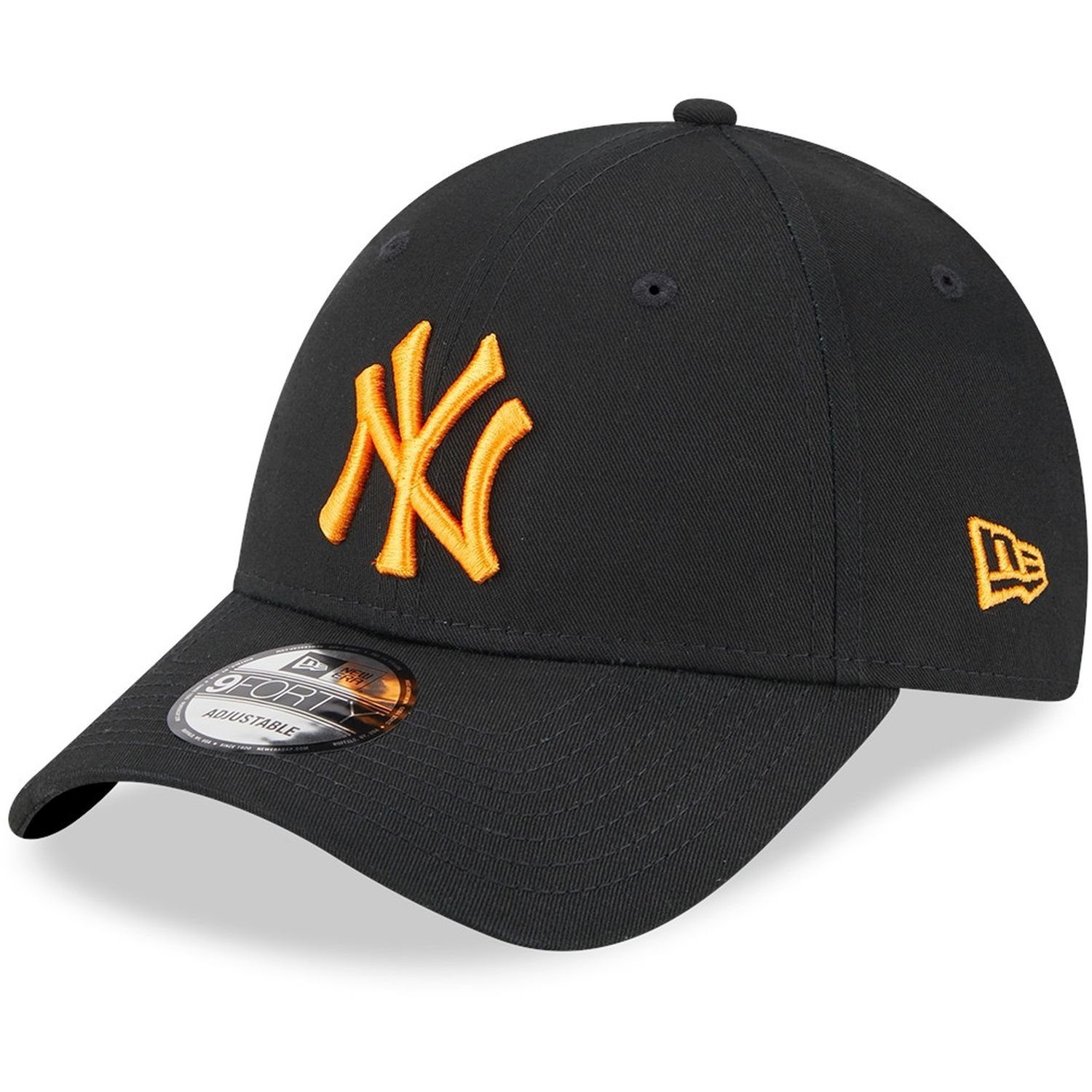 New Era Baseball Cap 9Forty Strapback New York Yankees schwarz