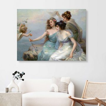 Posterlounge Forex-Bild Edouard Bisson, Die drei Grazien, Malerei