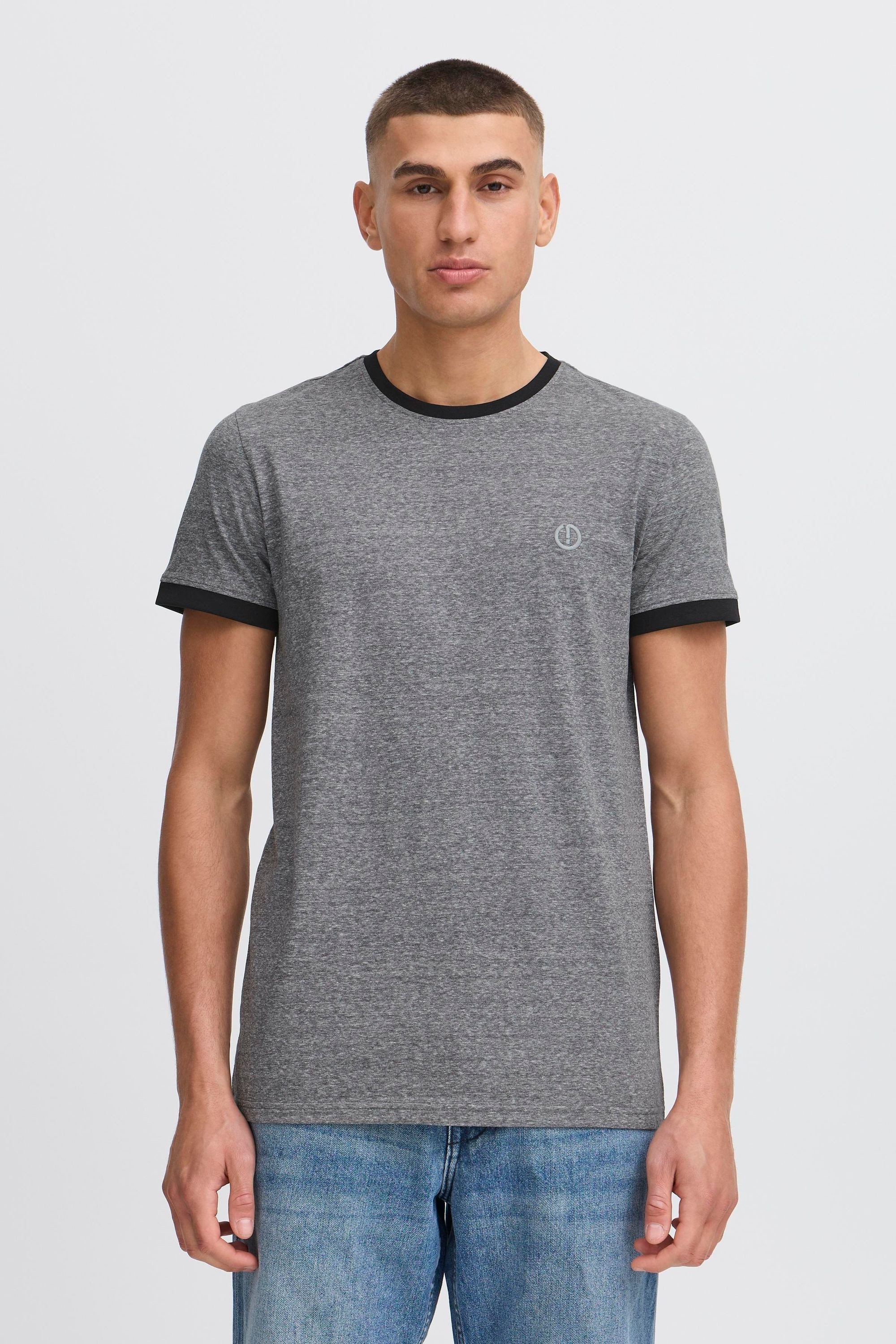 !Solid T-Shirt SDBennTee Kurzarmshirt mit farblich abgesetztem Kragen und Ä günstig online kaufen