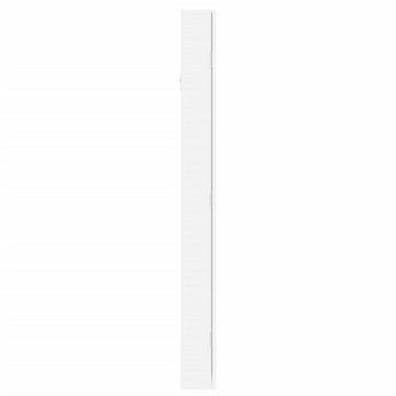 vidaXL Spiegel Spiegel-Schmuckschrank mit LED-Beleuchtung Wandmontage Weiß (1-St)