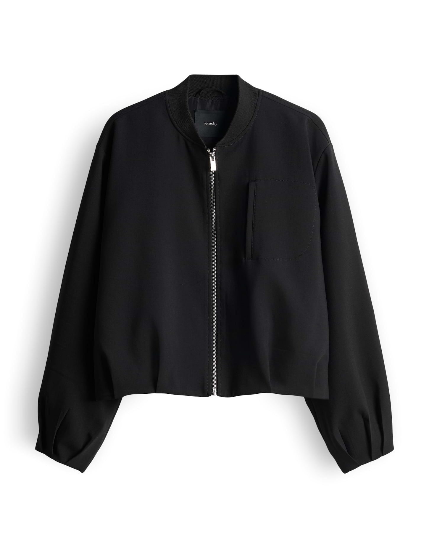 someday Jackenblazer NECILY Regular aus recyceltem Polyester Mix oversized, lockere Passform, Ballonärmel