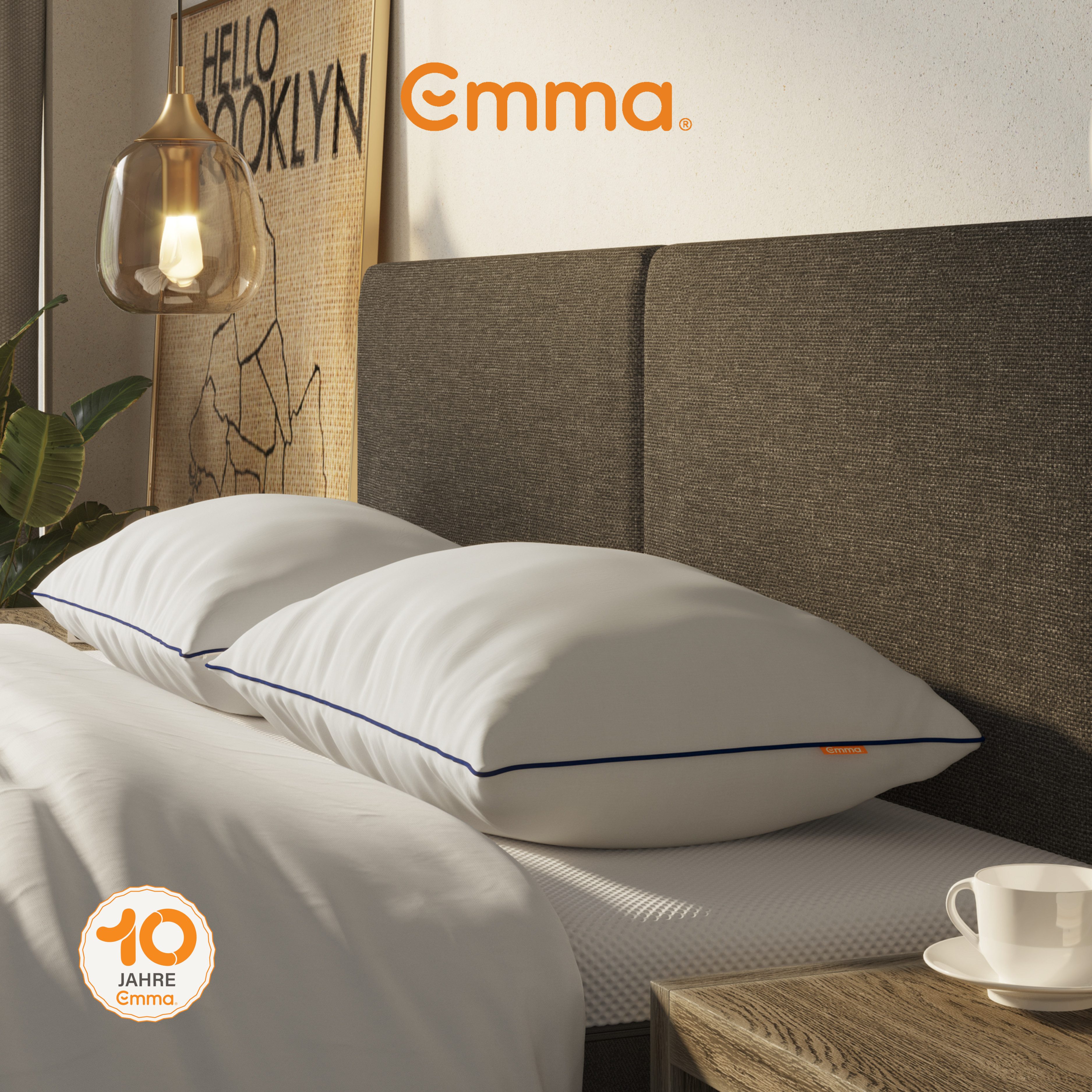 Emma Microfaserkissen Emma Premium Flauschkissen, Obermaterial aus 100% Pol günstig online kaufen