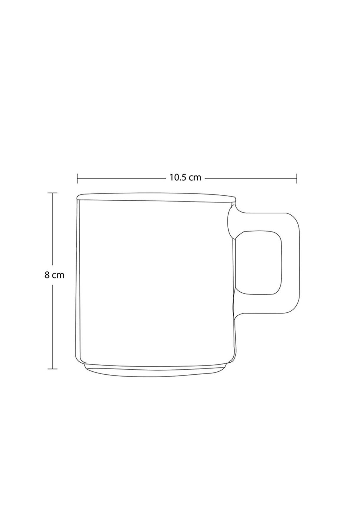 Pasabahce Teeglas Timeless 2er-Gläser Set mit Henkel Teeglas Kaffeeglas – Bild 4 von 4