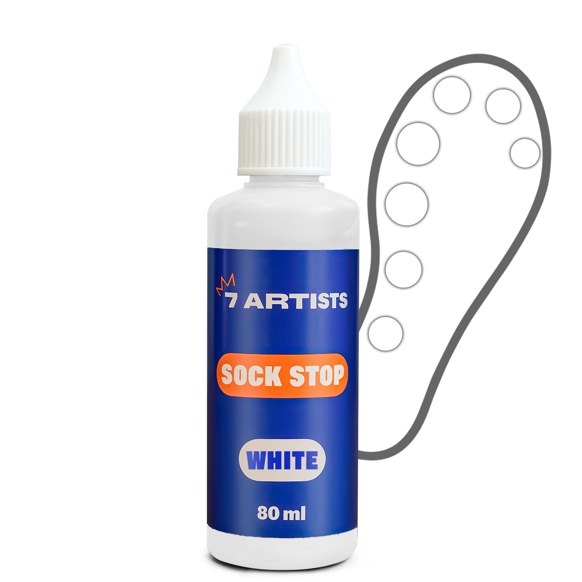 7 Artists Textilfarbe 7 Artists Sock Stop Textilfarbe - Anti Rutsch Sockenfarbe Noppenkleber