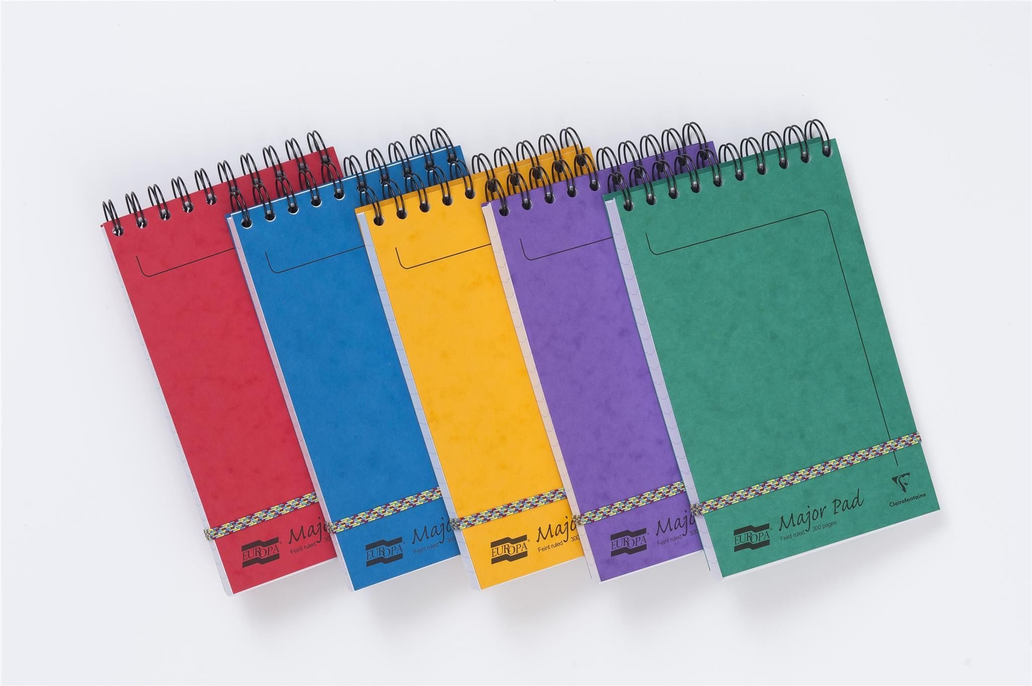 CLAIREFONTAINE Notizblock Clairefontaine EuropaMajor2 20,2x12,7 150Bl lin st