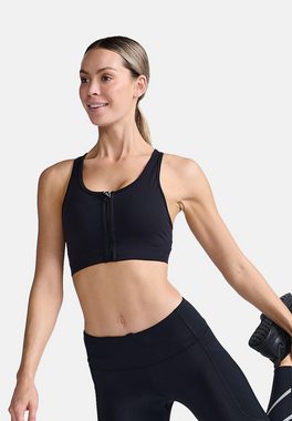 2xU Laufshirt Motion Zip Bra (1-tlg)