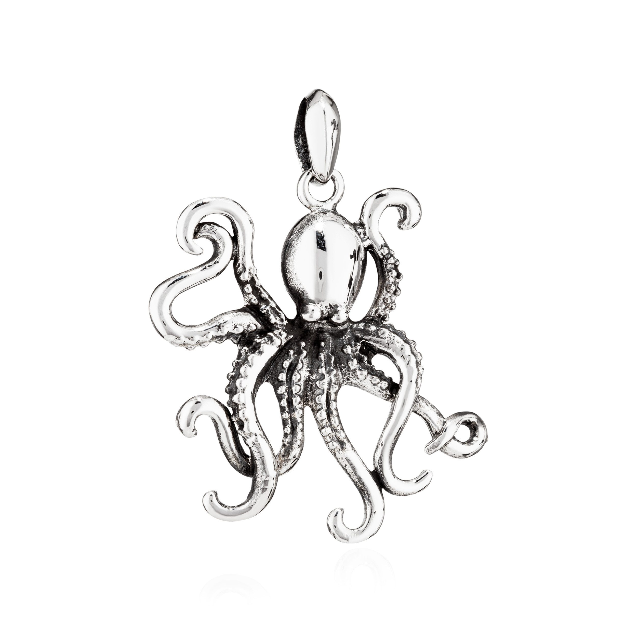 NKlaus Kettenanhänger 31x27mm Kraken 925 Silber günstig online kaufen