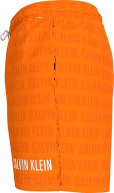 Calvin Klein Swimwear Badeshorts MEDIUM DRAWSTRING-WR PRINT mit Calvin Klein-Alloverdruck