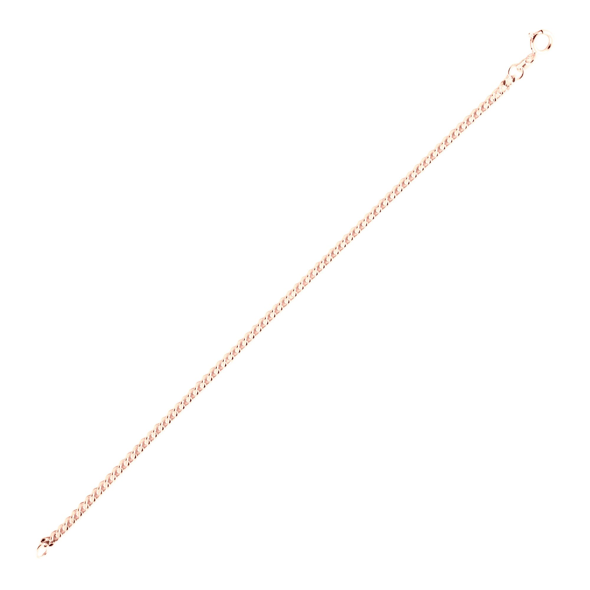 Silberkette Cavill Armband Rosévergold 925 Sterling Silber, filigran, elegant