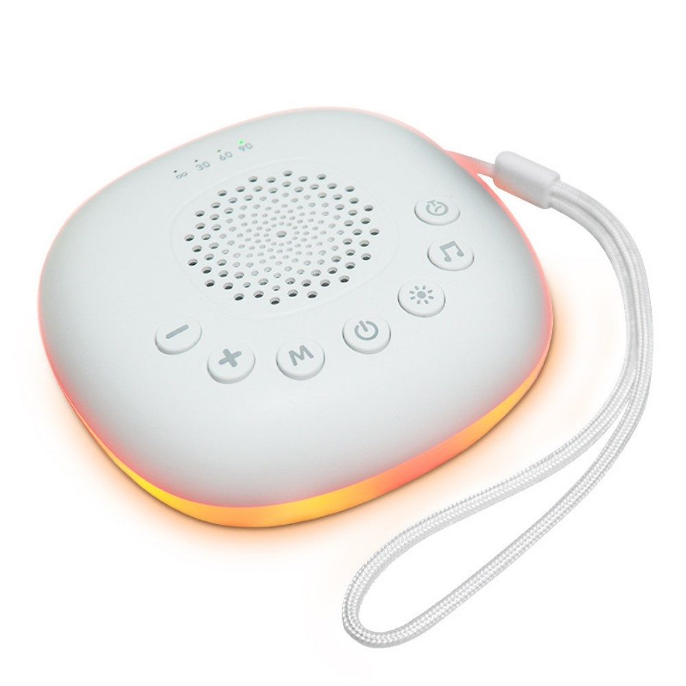 White Noise Machine: Tragbare Einschlafhilfe Babys mit weißem Rauschen Portable-Lautsprecher
