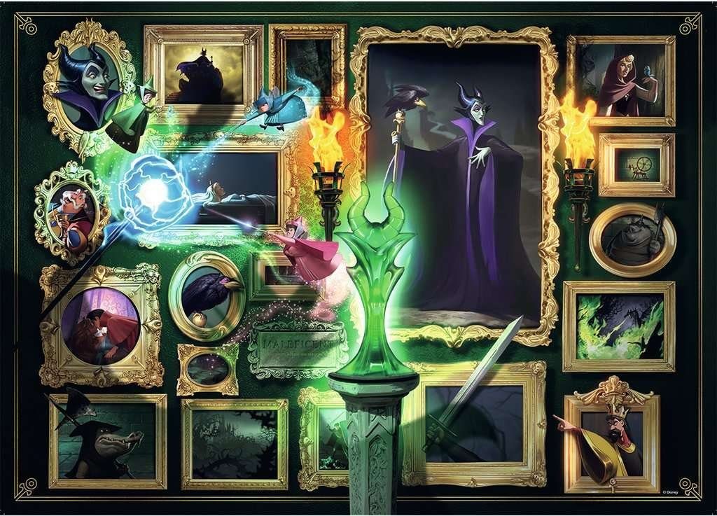Ravensburger Puzzle Disney Villainous Malificent 1000 Teile Puzzle, 1000 Puzzleteile, Made in Europe