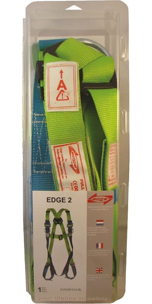 Edge Vorhängeschloss 2-Punkt Auffanggurt - Blisterverpackung (Evh2D103.Bl) Edge 2 Blister