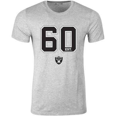 New Era Print-Shirt ESTABLISHED LOGO NFL Oakland Raiders