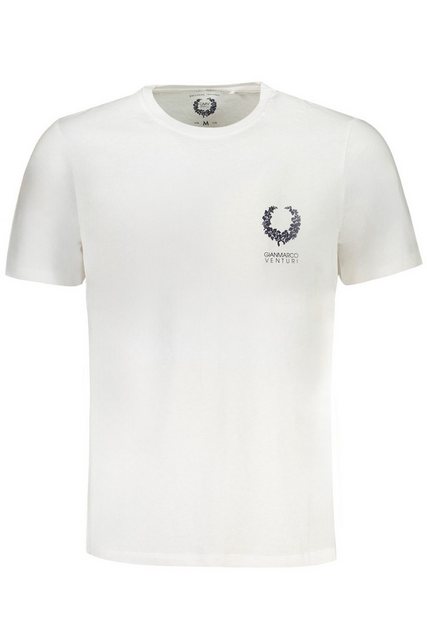 GIAN MARCO VENTURI T-Shirt Weißes Herren T-Shirt mit Rundhalsausschnitt und günstig online kaufen
