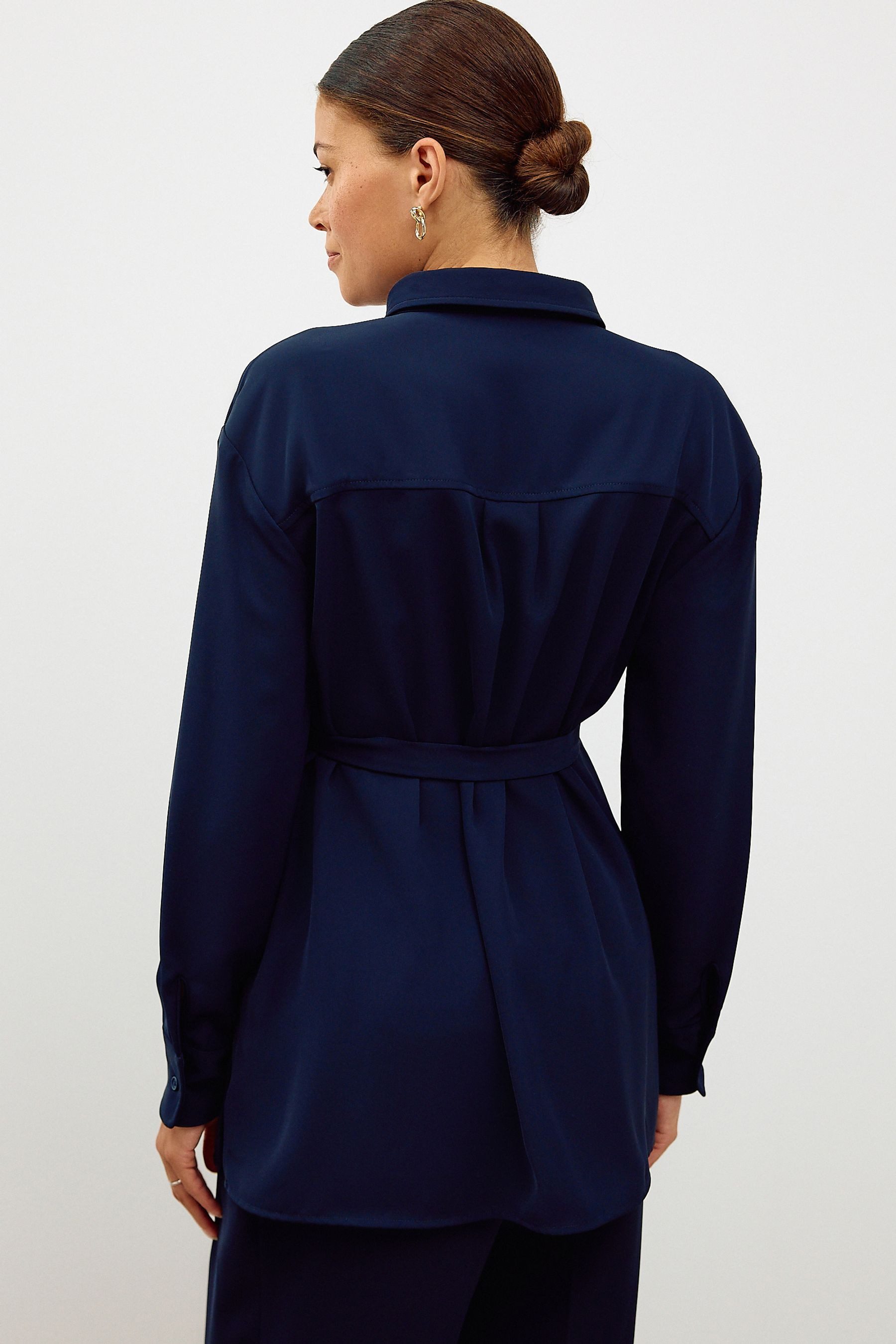 Next Umstandsbluse Bluse mit Gürtel, Umstandsmode (1-tlg) günstig online kaufen