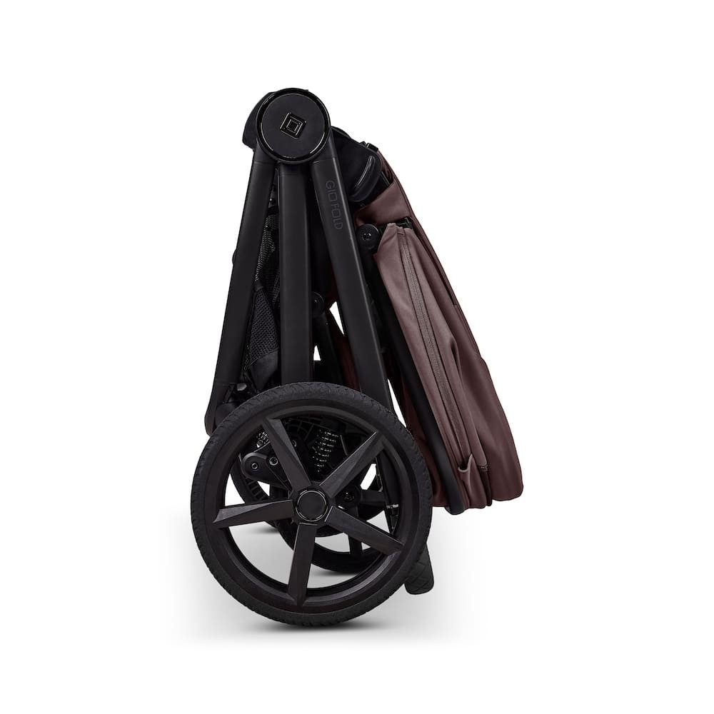 Moon Kombi-Kinderwagen Gio Fold Kombikinderwagen, Gestell und Babywanne mit einem Handgriff zusammenfaltbar – Bild 5 von 5
