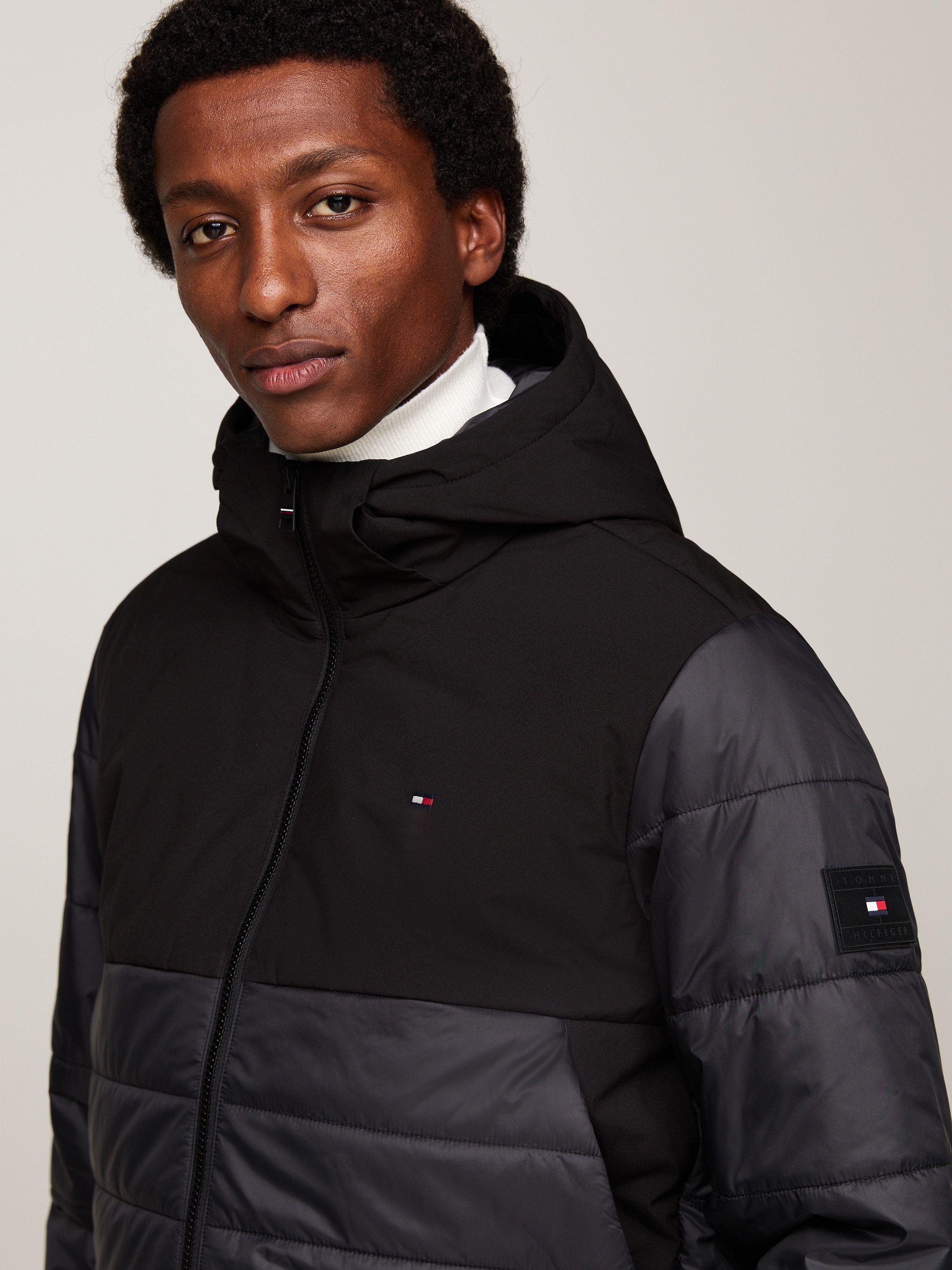 Tommy Hilfiger Steppjacke CL MIXED MEDIA günstig online kaufen