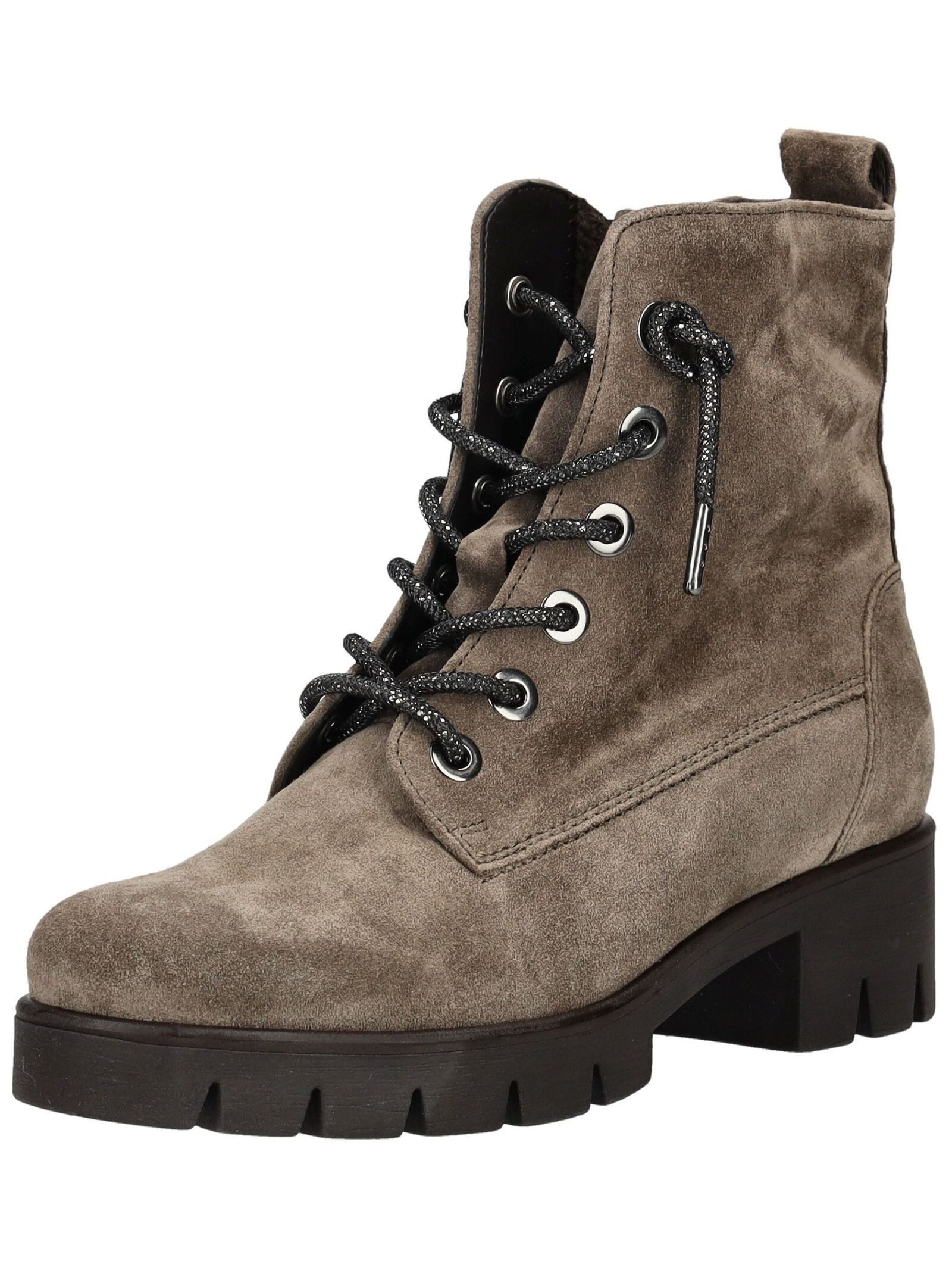 Gabor Gabor Stiefelette Veloursleder Schnürstiefelette