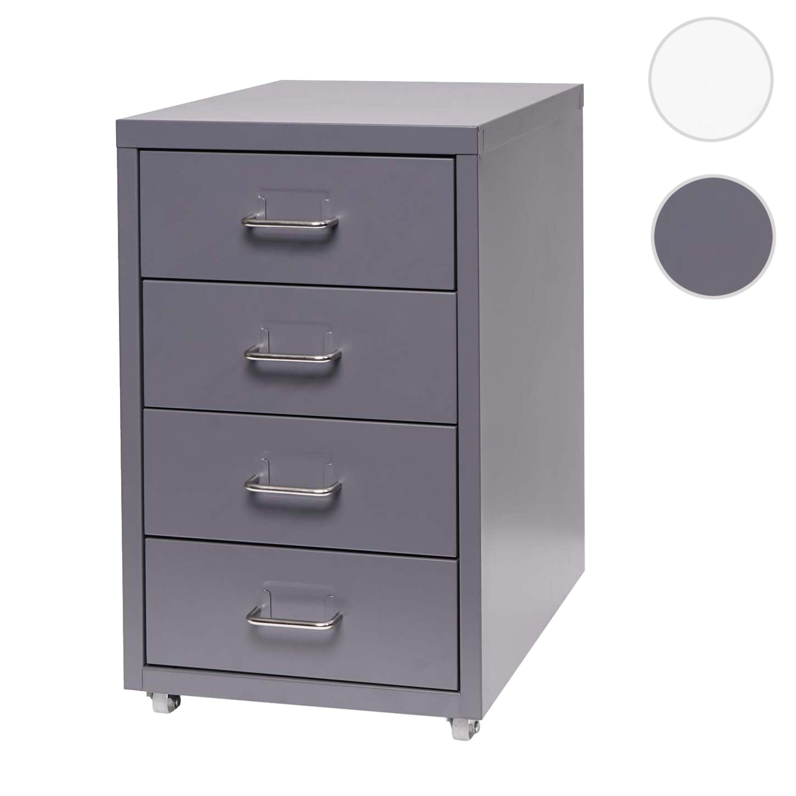 MCW Rollcontainer T851-4, Schubladen mit Vollauszug, günstig online kaufen