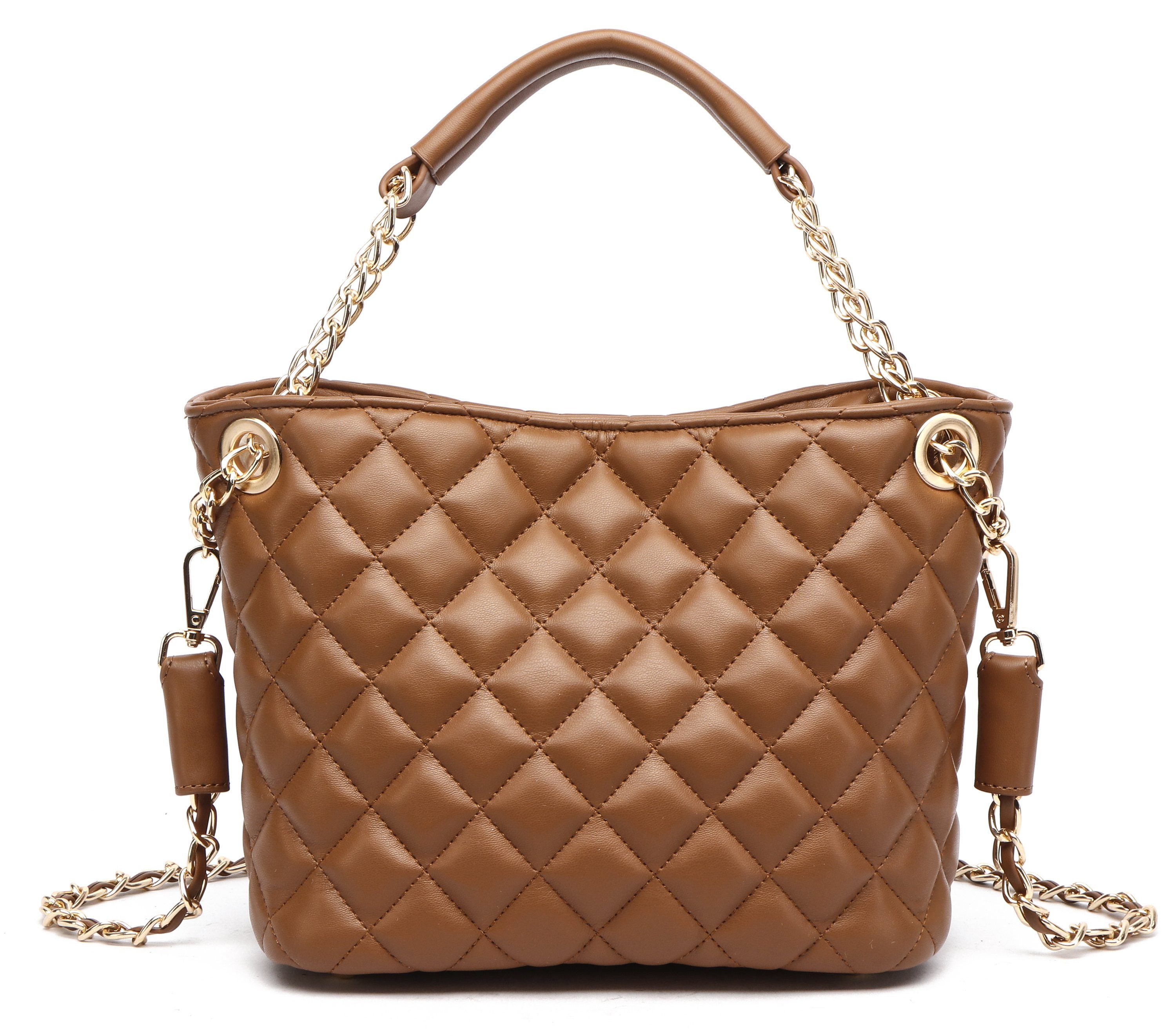 COLLEZIONE ALESSANDRO Schultertasche New York, aus gestepptem Softmaterial