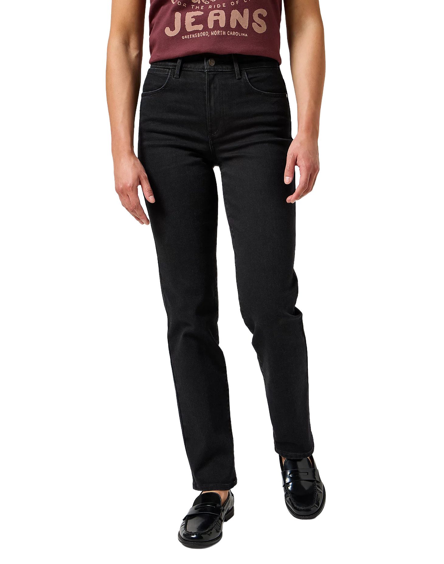Wrangler Stretch-Jeans WRANGLER STRAIGHT drainpipe 112356392 - body bespoke