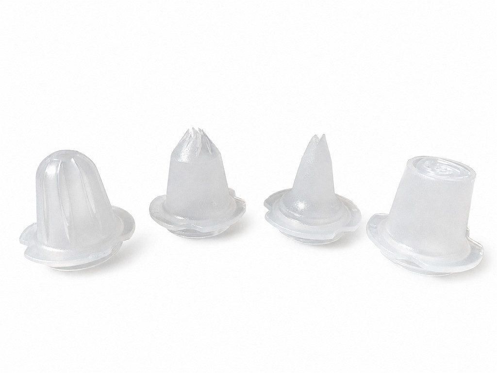TUPPERWARE Spritzbeutel 4 Tüllen für den Tortenzauber