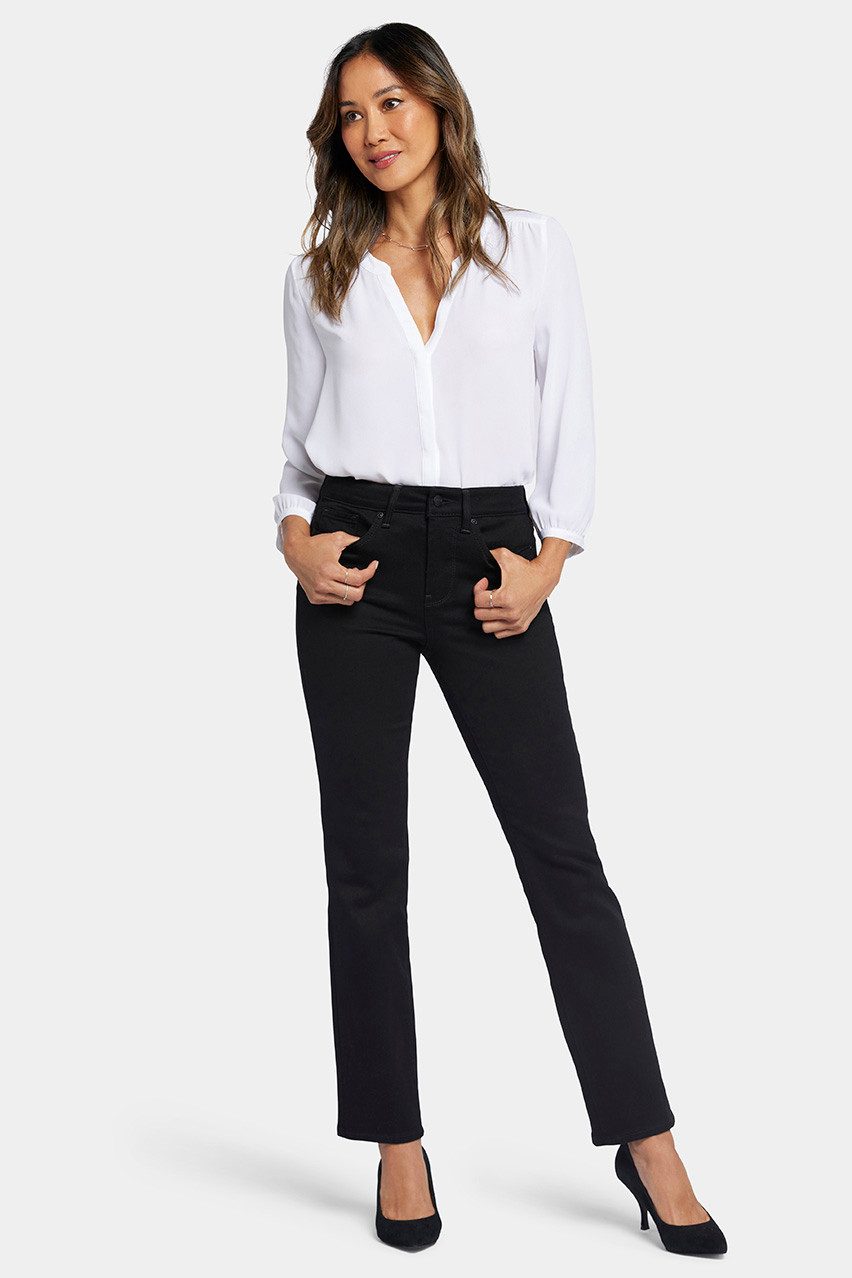 NYDJ Straight-Jeans Ellison Straight Jeans mit hoher Taille
