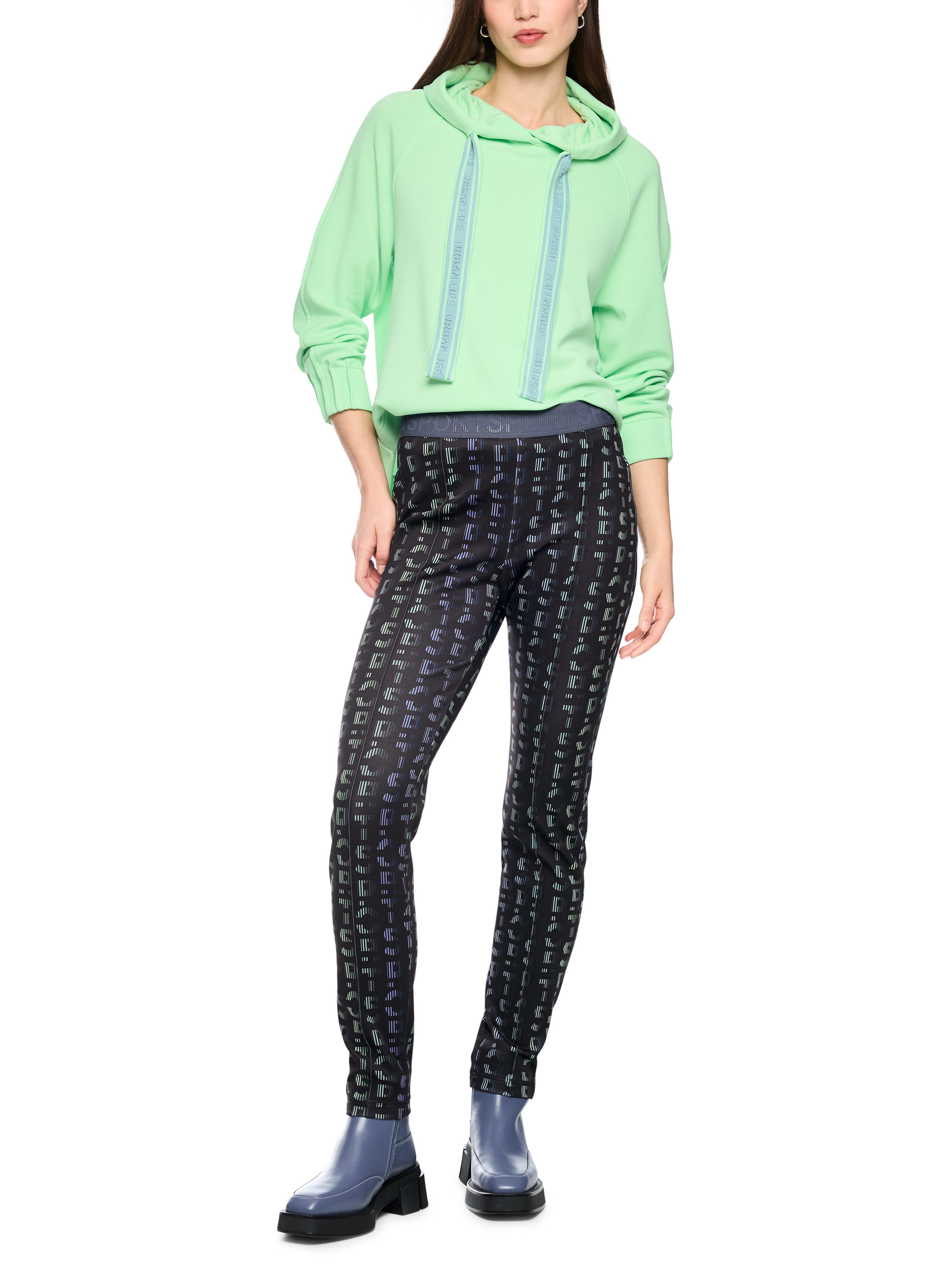 Marc Cain Leggings Urban Haze Premium Damenmode Model: Sofia