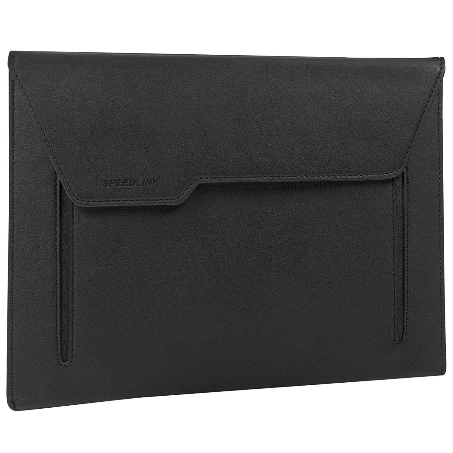 Speedlink Tablet-Hülle STRETO Tablet Sleeve bis 11" Schwarz, Anti-Kratz, Zubehör-Fach, Schlank, passend für Tablet PC bis 11"
