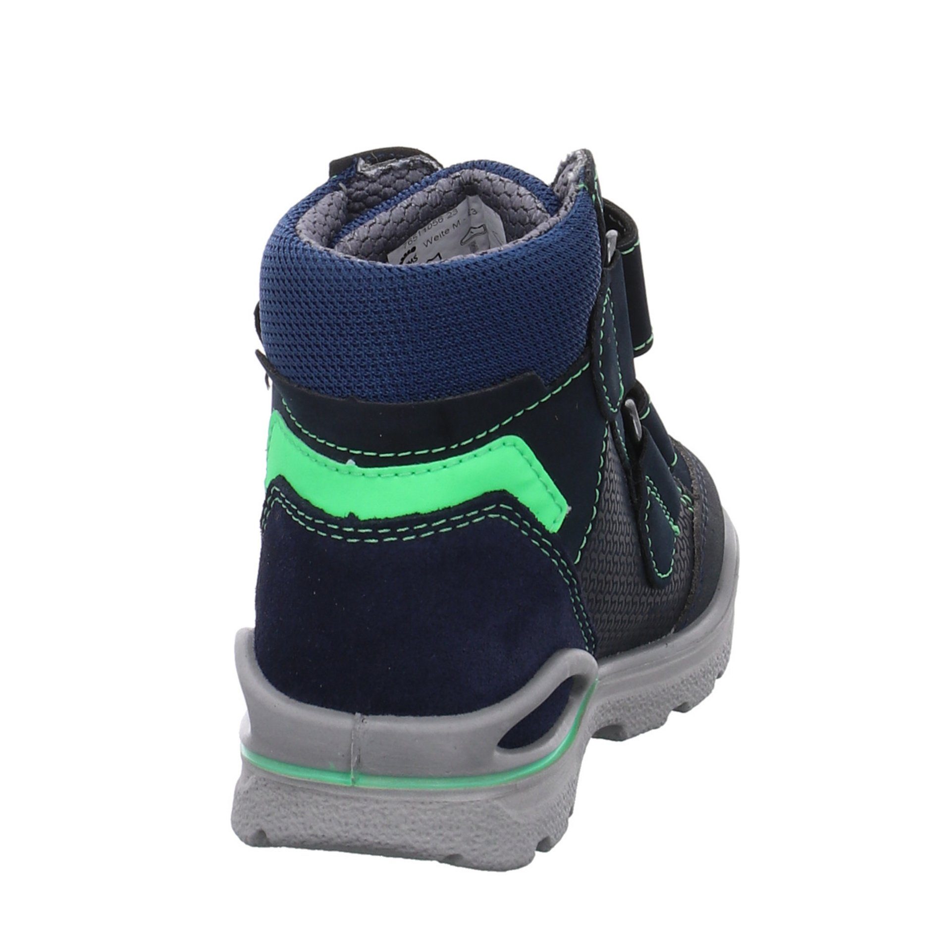 Ricosta Finn Boots Leder-/Textilkombination Leder-/Textilkombination Winterboots sonst blau Kombi uni