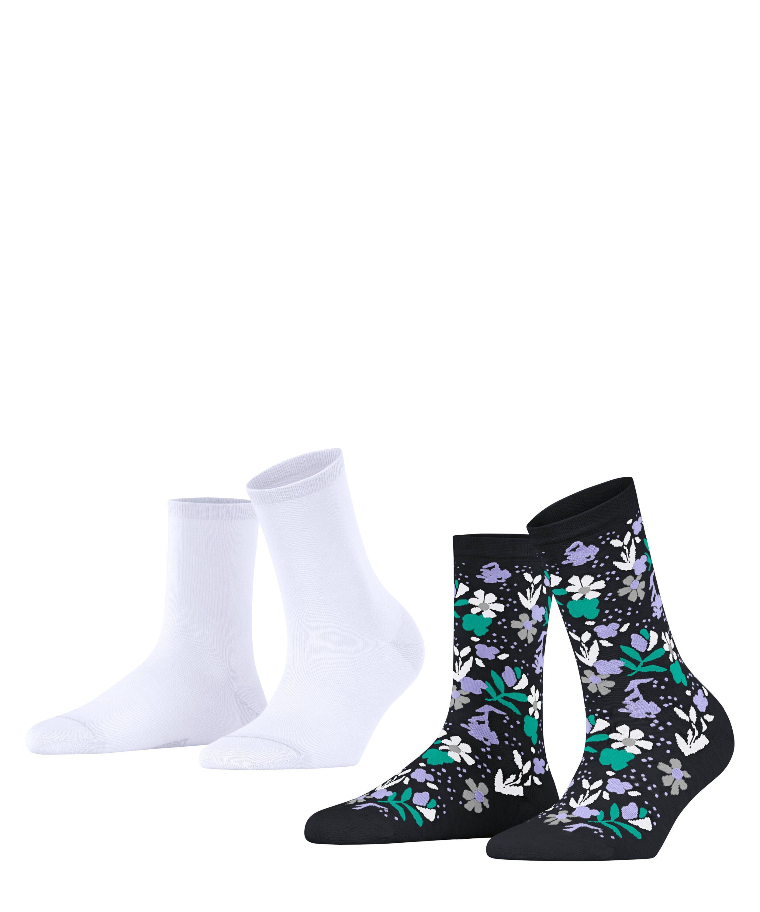 Esprit Socken Fresh Summer Flower 2-Pack (2-Paar) sortiment (0050)