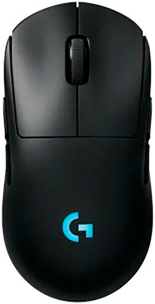 Logitech Gaming-Maus PRO 2 LIGHTSPEED, Schwarz, Beidhändige kabellose Gaming-Maus