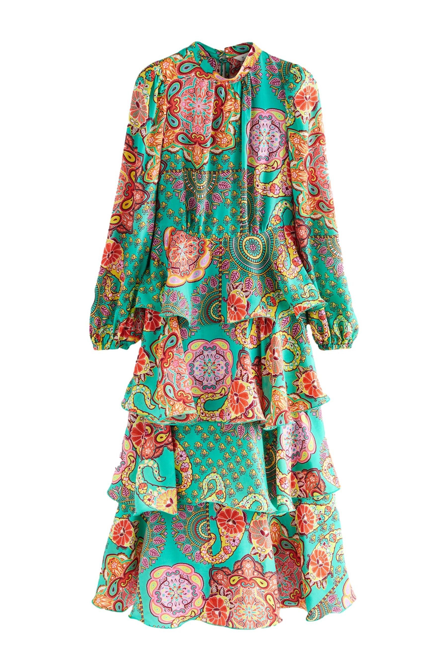 Next Maxikleid N. Premium gestuftes Boho-Maxikleid, günstig online kaufen