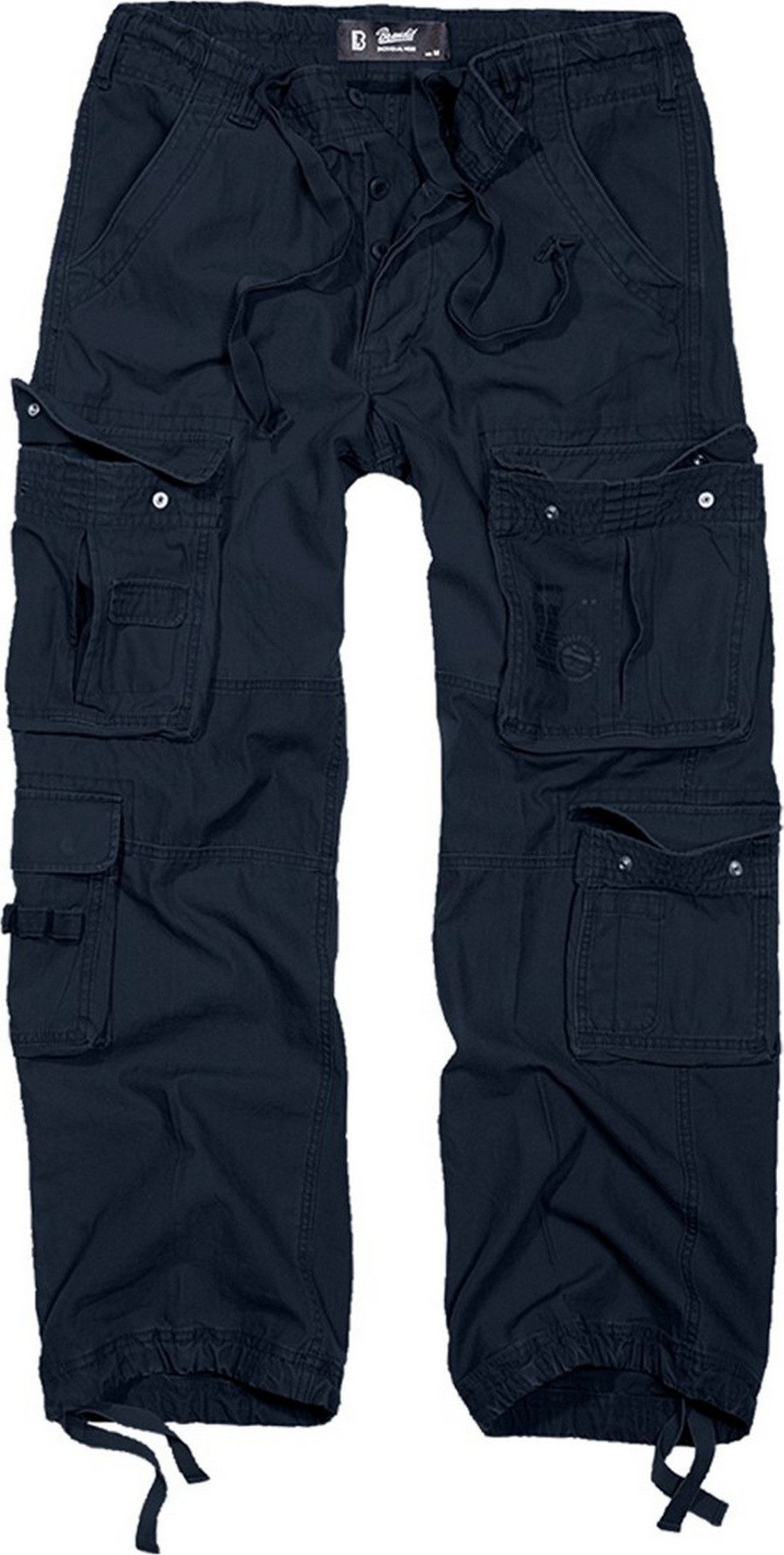 Brandit Cargohose Pure Vintage Trouser Klassisches Design mit vielen Taschen