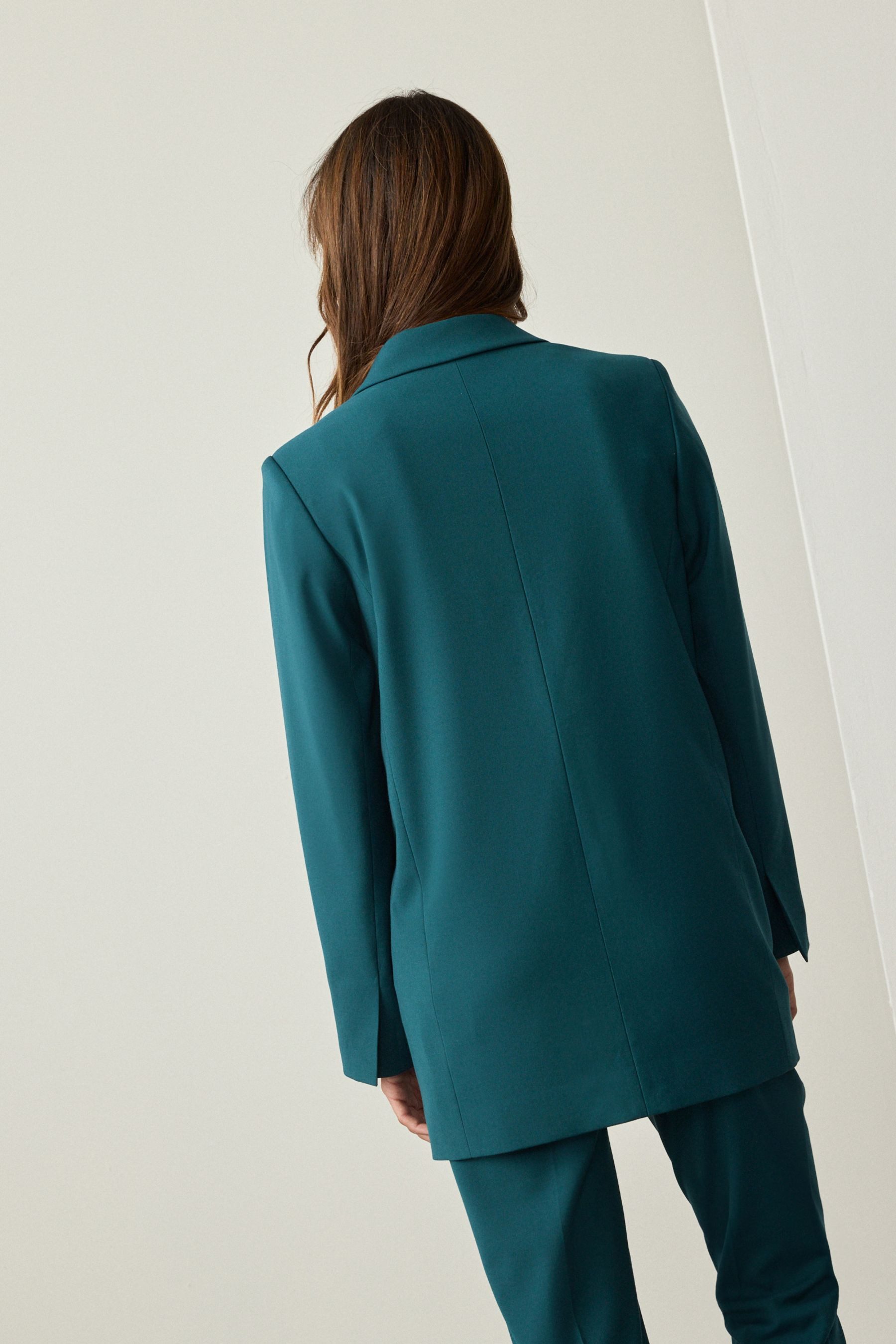 Next Jackenblazer Relaxed Fit Blazer aus Melange-Twill (1-tlg) günstig online kaufen