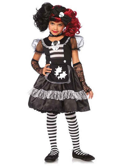 Leg Avenue Kostüm Rebel Doll, Freches Püppchen im Halloween-Look