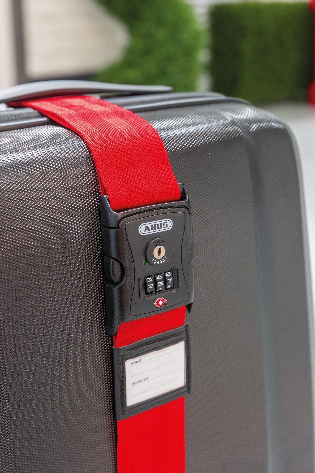 ABUS Koffergurt ABUS 620TSA/ 192 Kofferband 2er Set