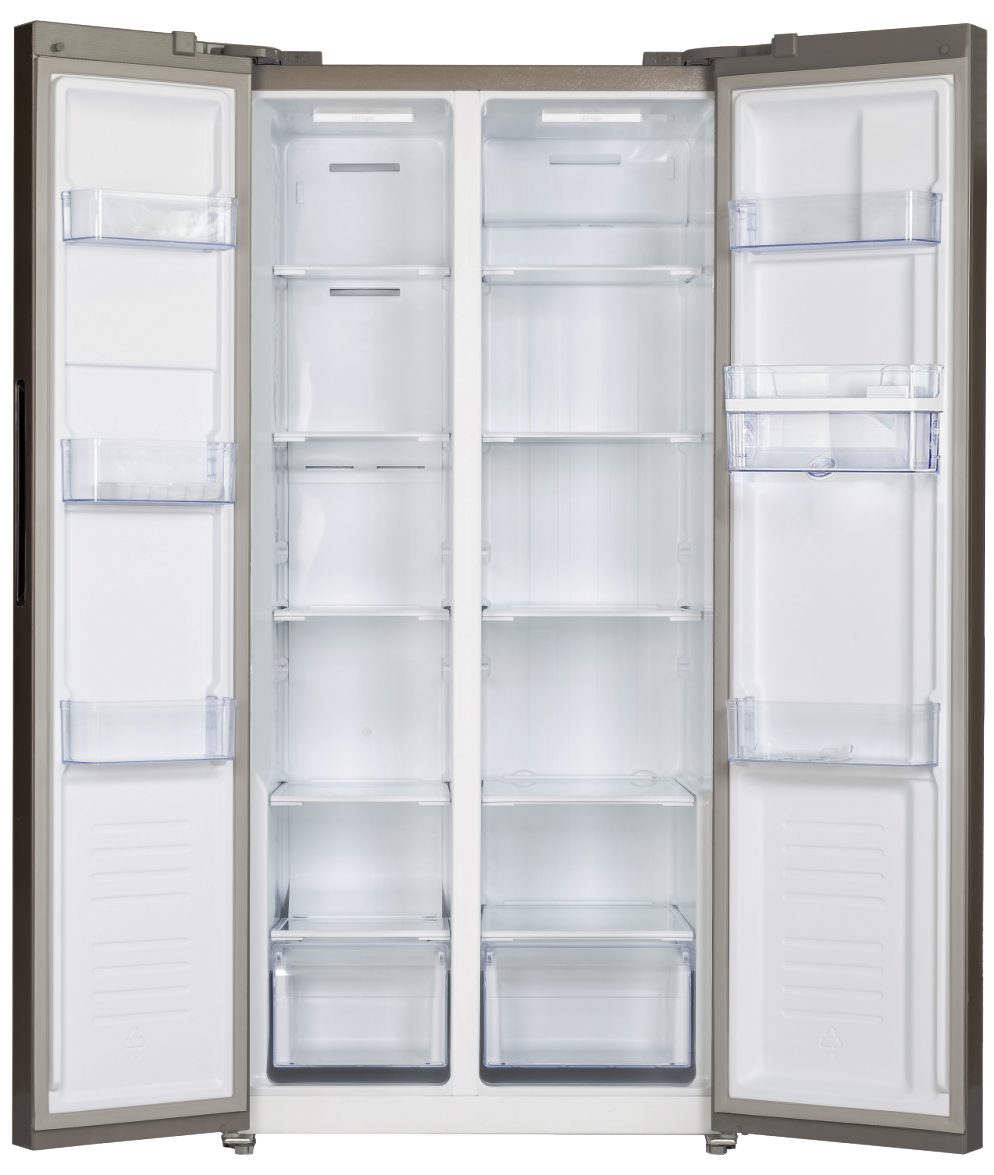 PKM Side-by-Side SBS440NFWDESI, 178 cm hoch, 83.6 cm breit, 41 dB, 4 Sterne Gefrierfach, Kindersicherung, Display