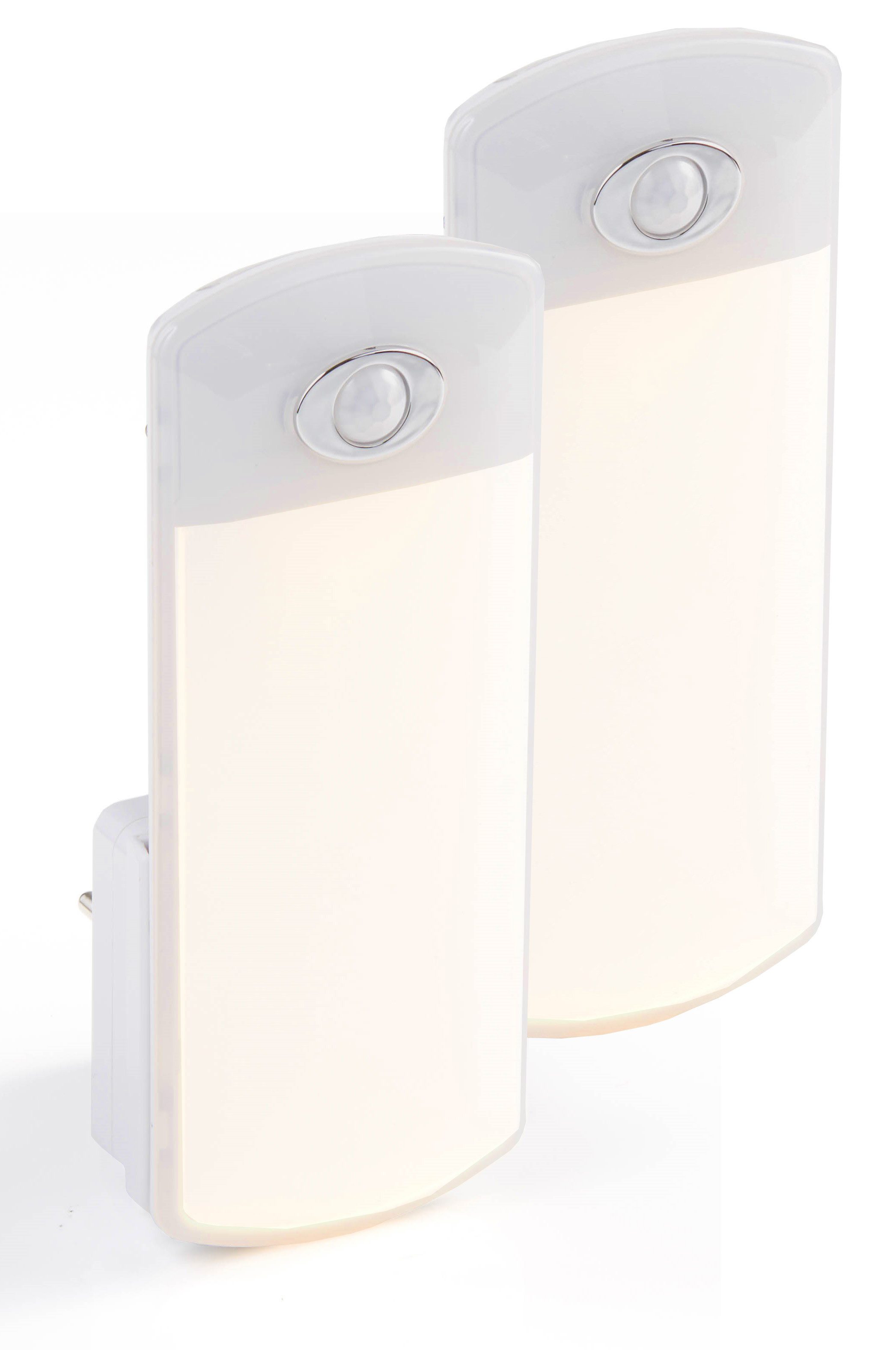 Northpoint LED Nachtlicht Steckdosenleuchte 2er-Set Taschenlampe Bewegungsm günstig online kaufen